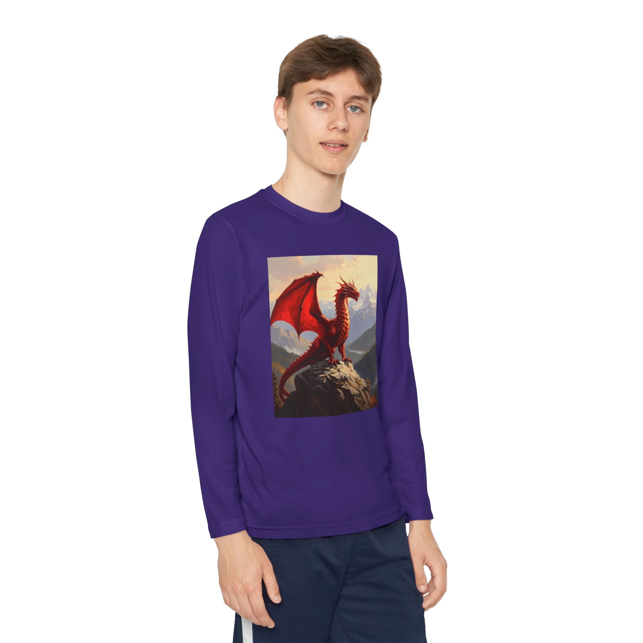 Red Dragon Youth Long Sleeve Competitor Tee