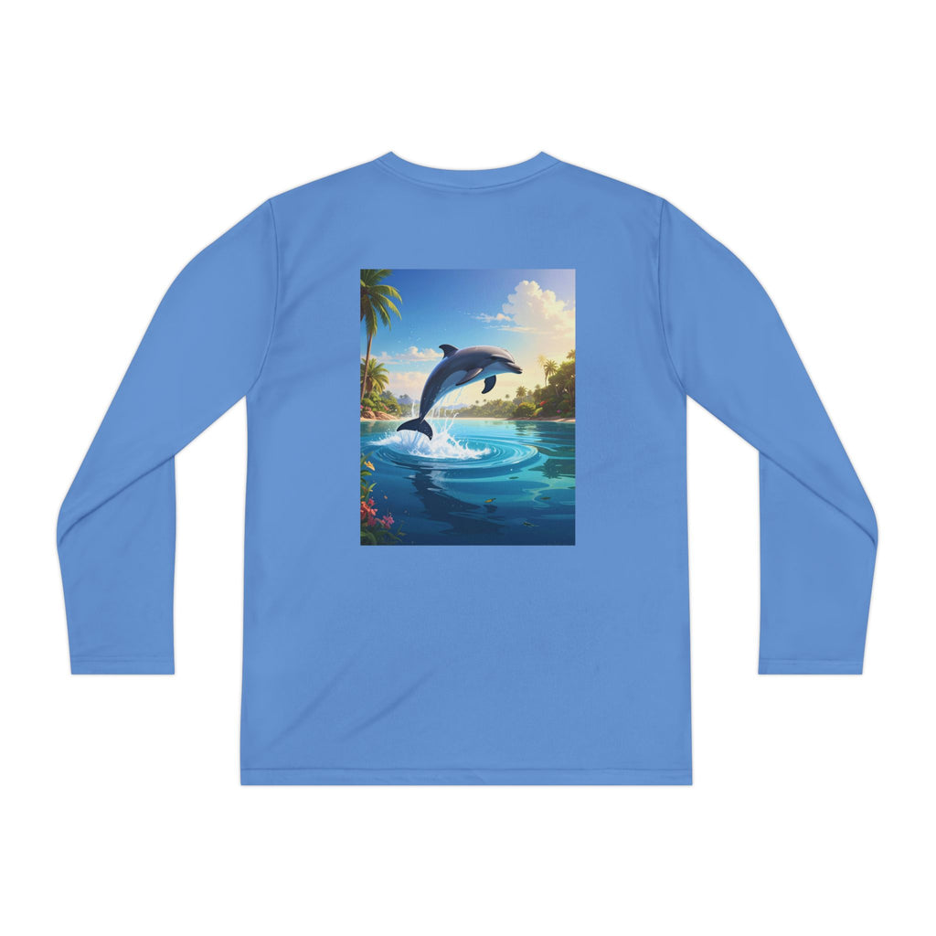 Dolphin Youth Long Sleeve Competitor Tee