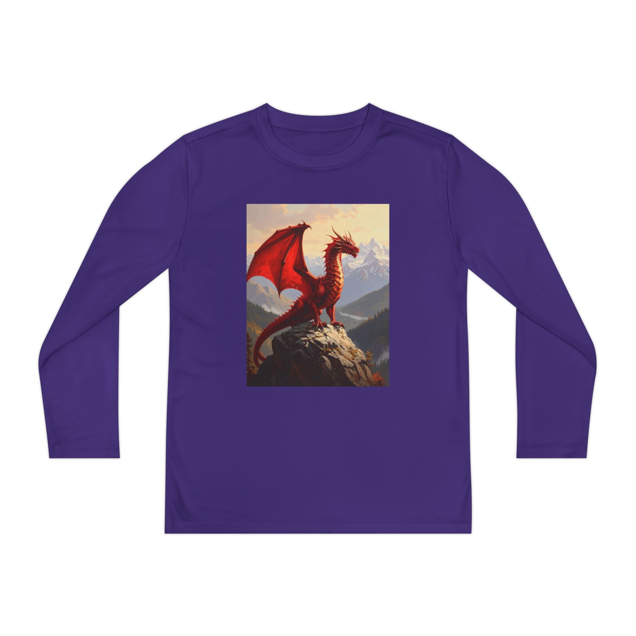 Red Dragon Youth Long Sleeve Competitor Tee