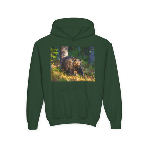 Bear Youth Heavy Blend Hooded Sweatshirt