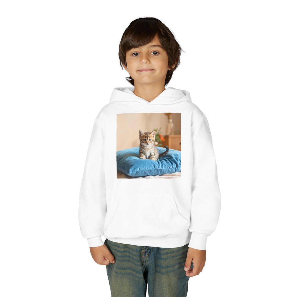 Kitten Youth Heavy Blend Hooded Sweatshirt