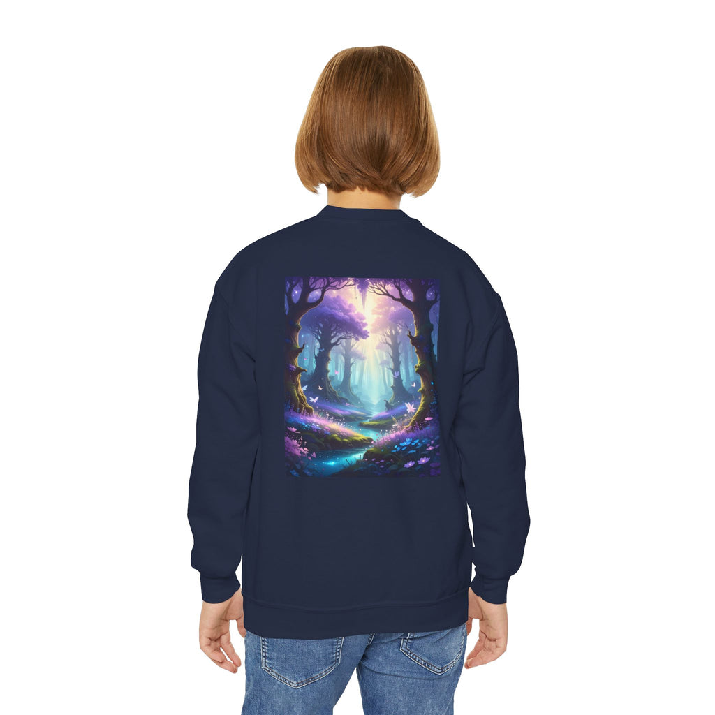 Enchanted Forest Youth Crewneck Sweatshirt