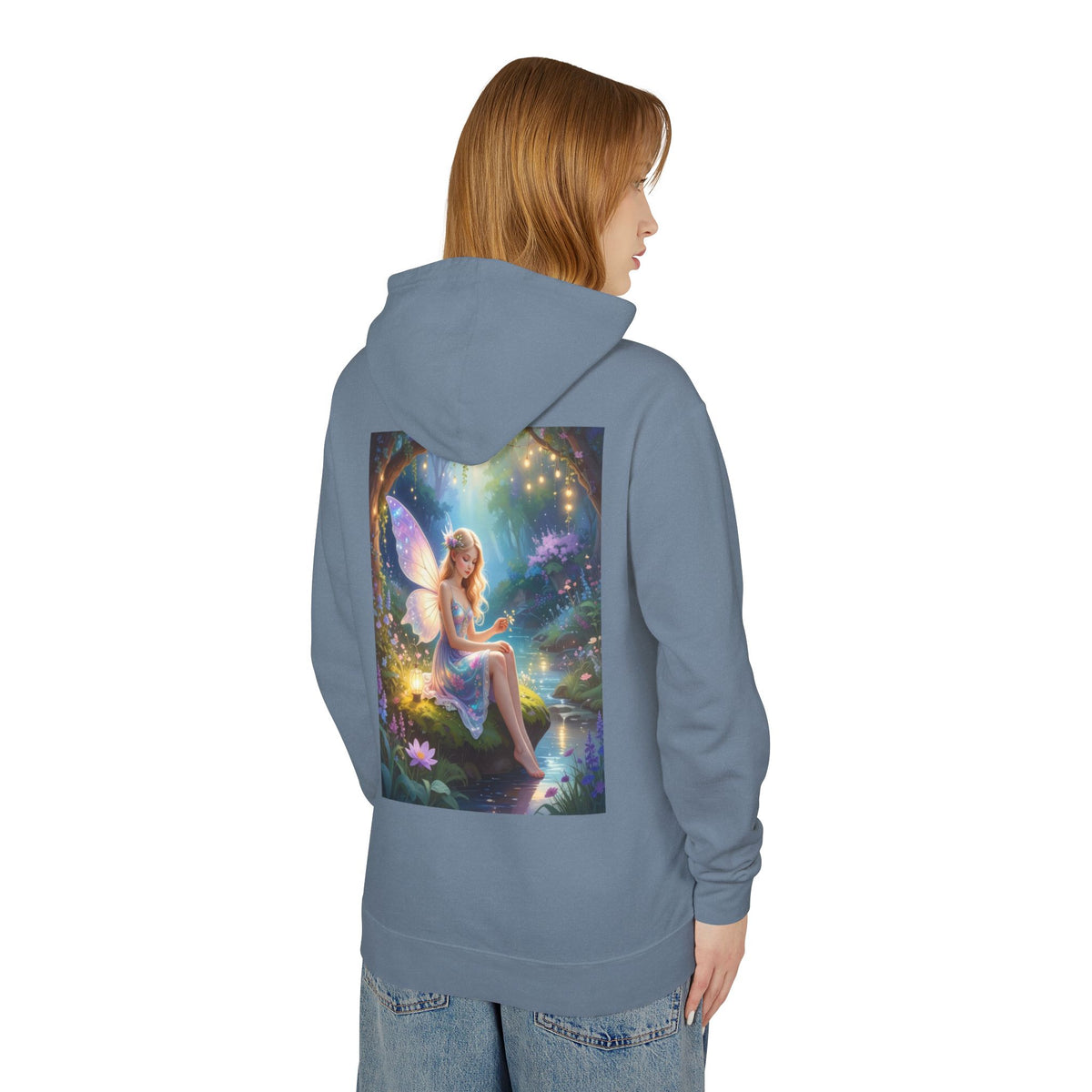 Fairy Night Hoodie — Enchanted Garden Fairy Sweatshirt